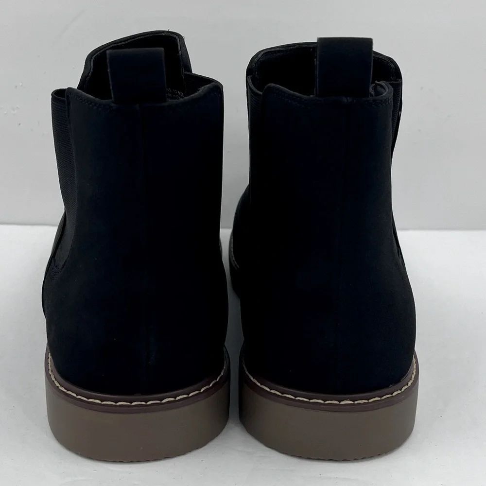 SONOMA GOODS FOR LIFE W/ORTHOLITE eco TECHNOLOGY, CHUKKA BOOTS, SIZE 13, BLACK - Picture 4 of 11